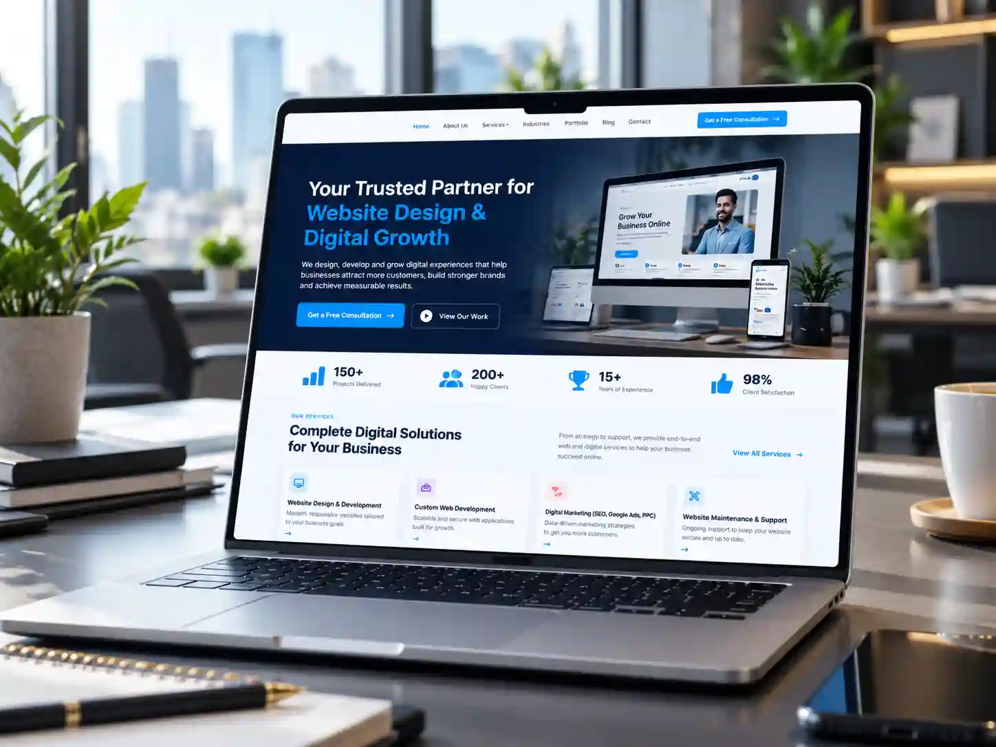What makes a business website work harder?